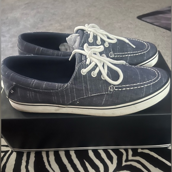 Nautica Albemarle / Navy men’s boat shoes size 9.5 - Picture 2 of 4